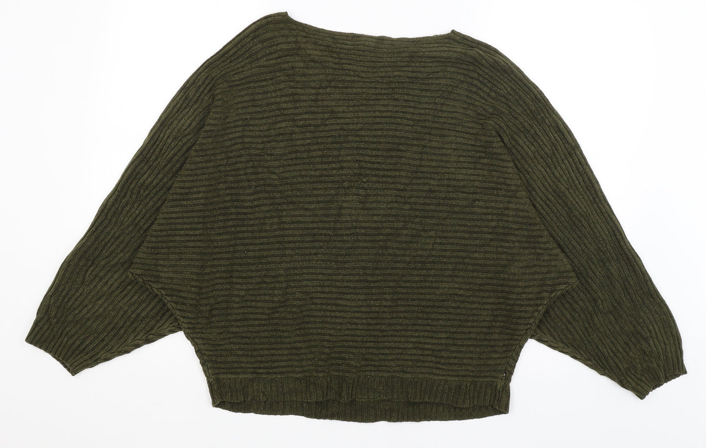 New Look Womens Green   Pullover Jumper Size L