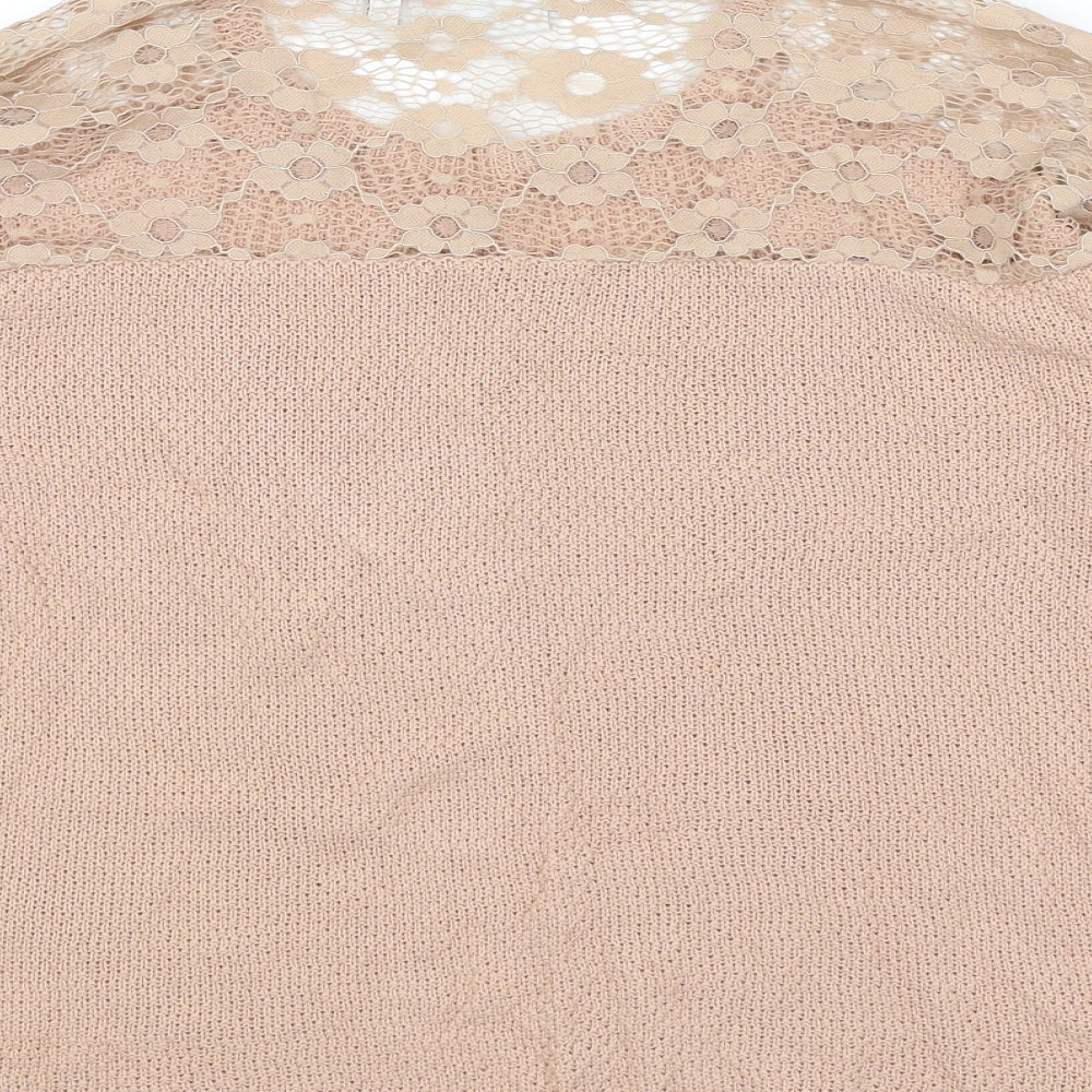 New Look Womens Pink   Pullover Jumper Size 10