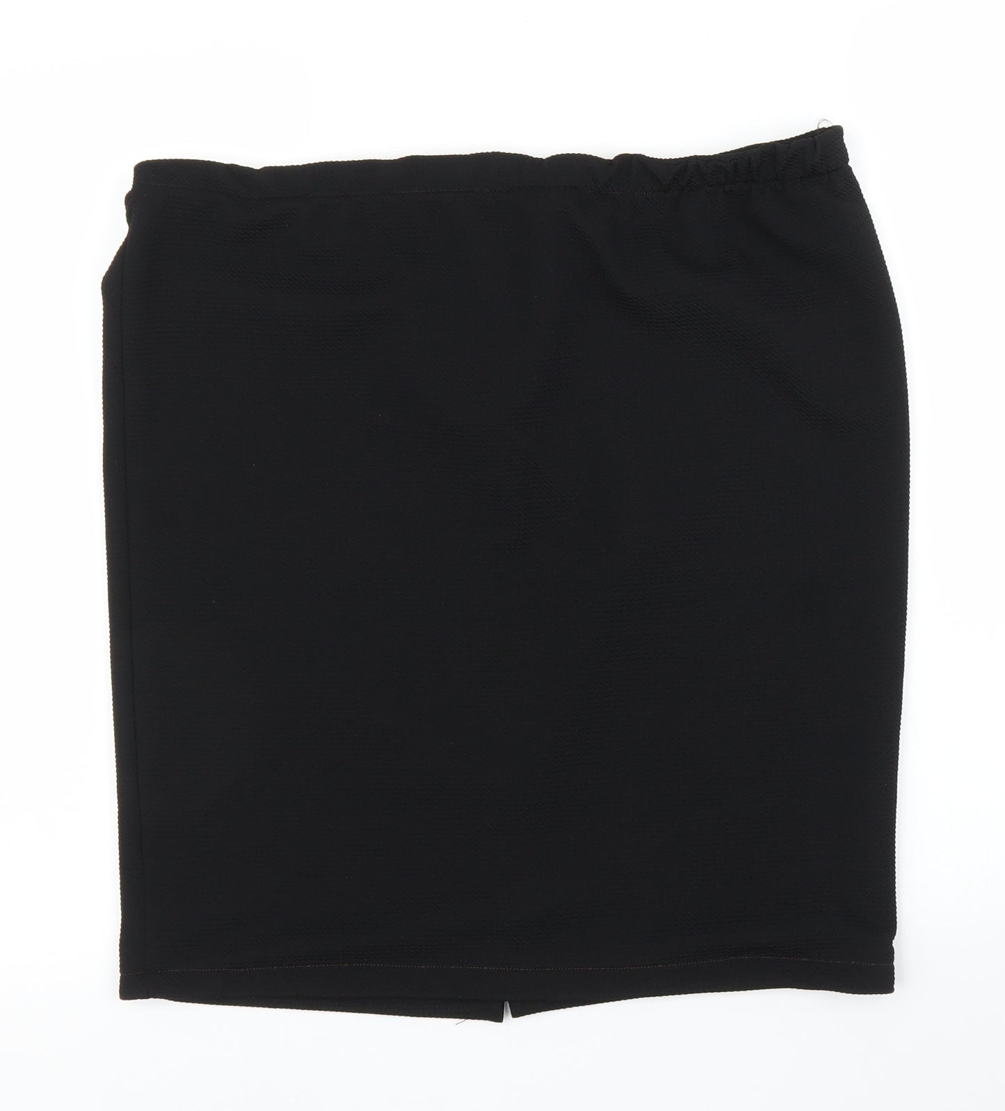 Preworn Womens Black   Straight & Pencil Skirt Size L