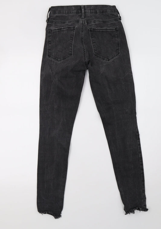 Gap Womens Grey  Denim Mom Jeans Size 4 L28 in