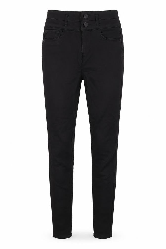 New Look Womens Black  Latex Skinny Jeans Size 8 L28 in