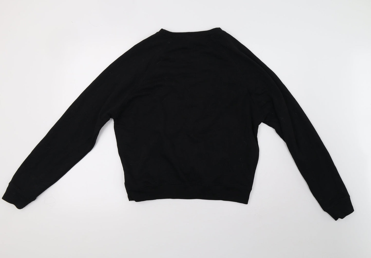 Missguided Womens Black   Pullover Sweatshirt Size 8