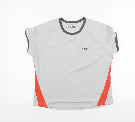 Marks and Spencer  Womens Grey   Basic T-Shirt Size 12