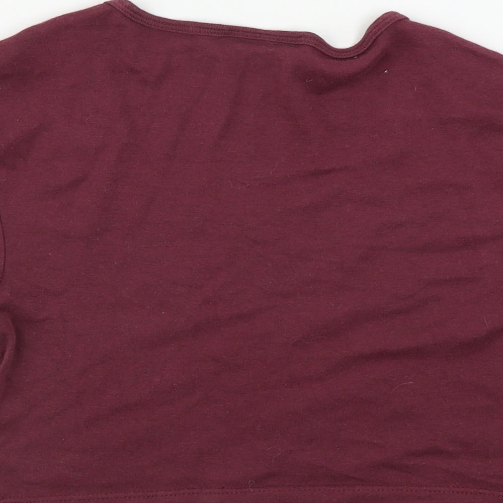Topshop  Girls Pink   Basic T-Shirt Size 10 Years
