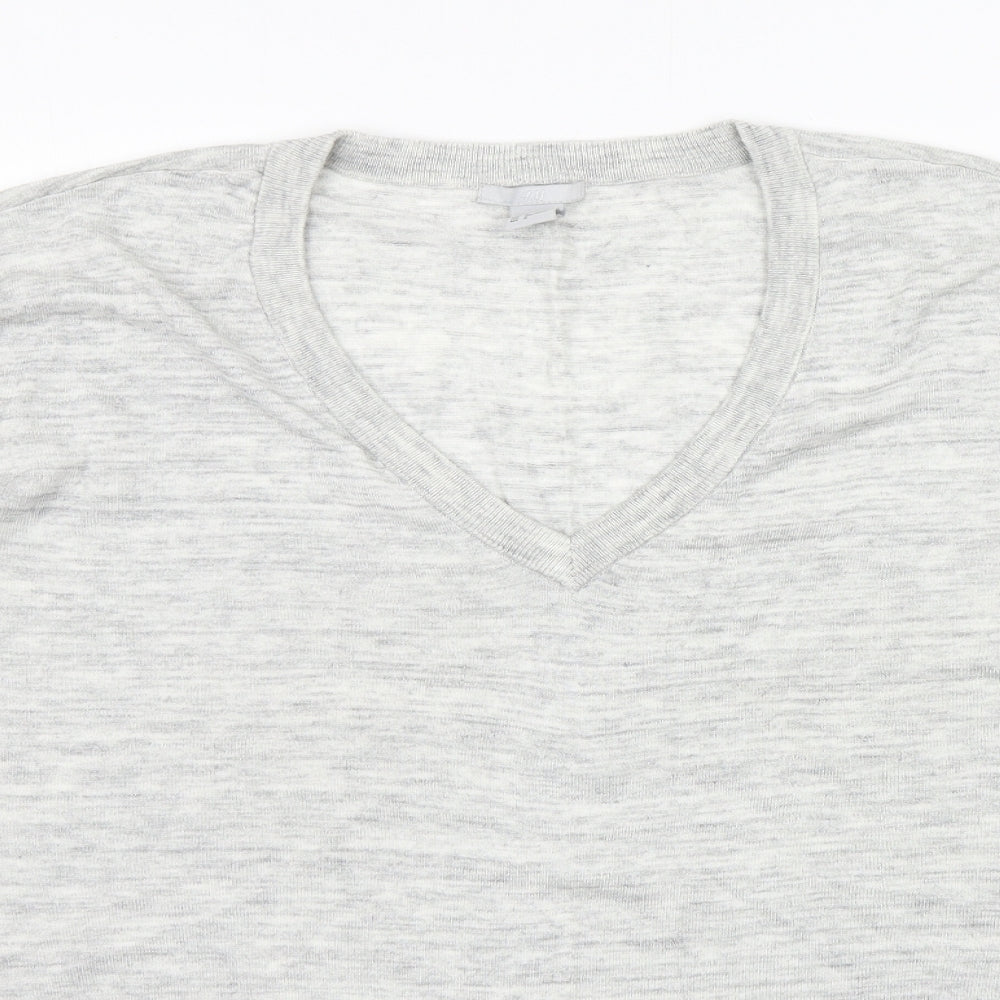 H&M Womens Grey   Pullover Jumper Size L