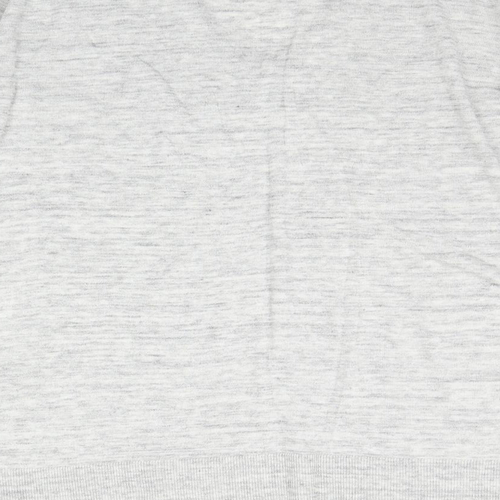 H&M Womens Grey   Pullover Jumper Size L