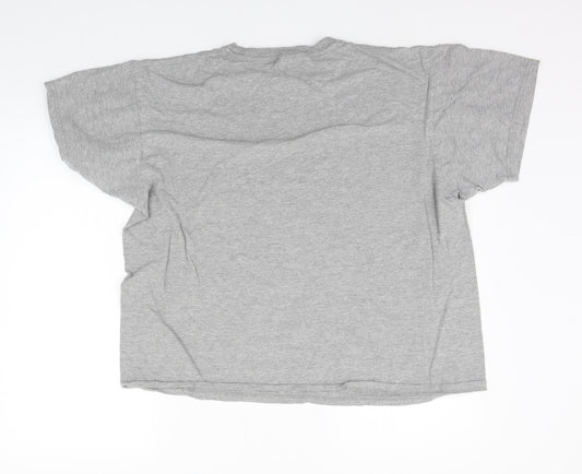 cts Womens Grey   Basic T-Shirt Size 2XL