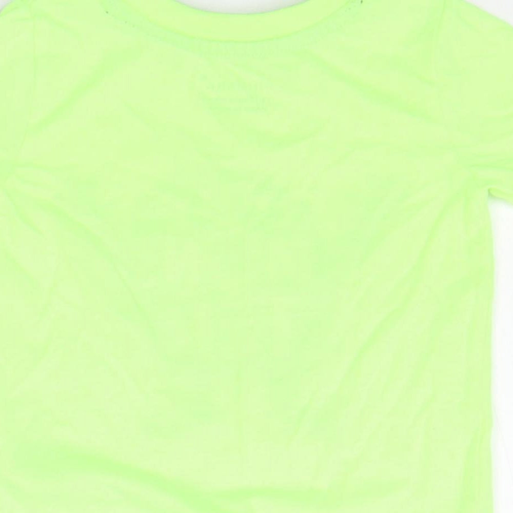 Primark Girls Green   Basic T-Shirt Size 12-18 Months