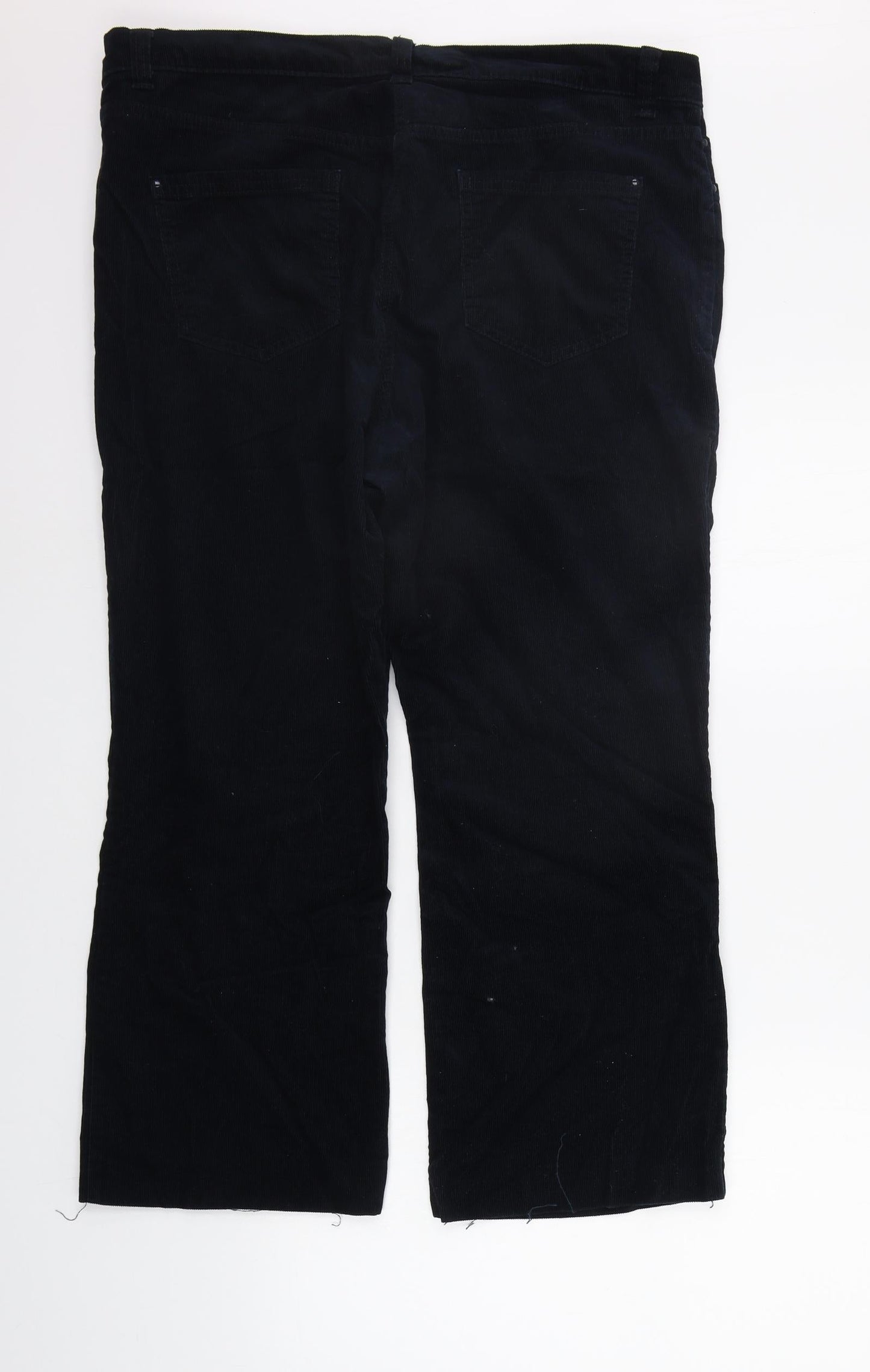 Marks and Spencer Womens Blue   Trousers  Size 18 L24 in