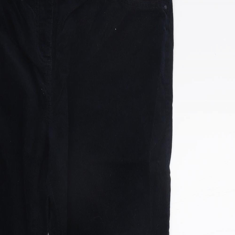 Marks and Spencer Womens Blue   Trousers  Size 18 L24 in