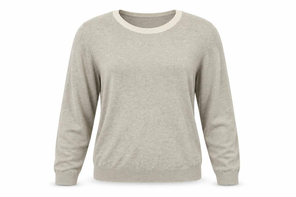 monoplux  Womens Beige   Pullover Jumper Size L