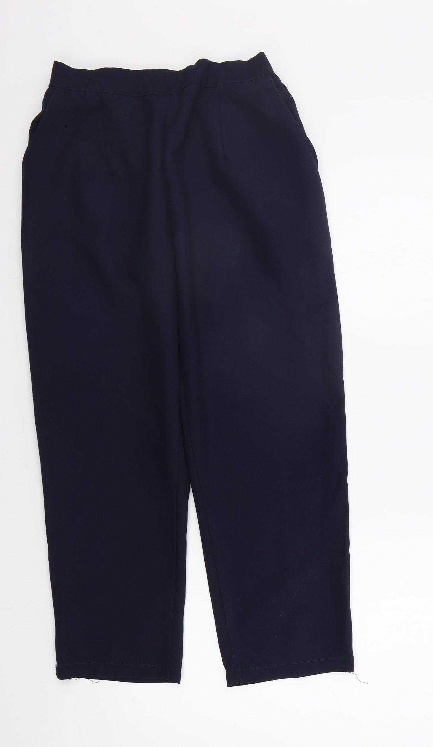 Preworn Womens Blue   Trousers  Size 12 L24 in