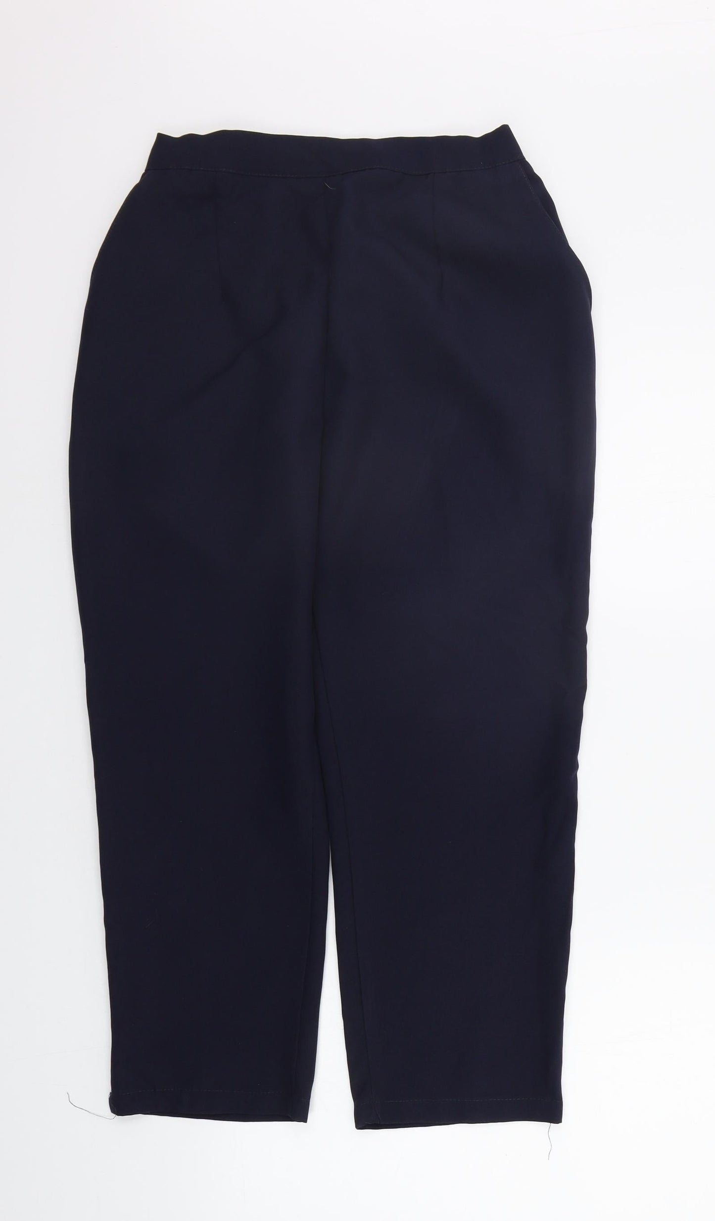 Preworn Womens Blue   Trousers  Size 12 L24 in
