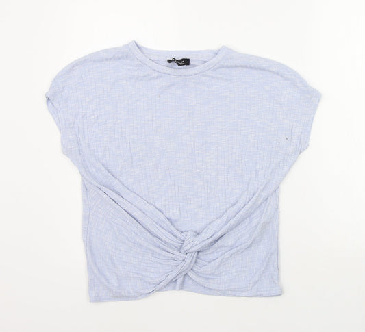 New Look Womens Blue   Basic T-Shirt Size M