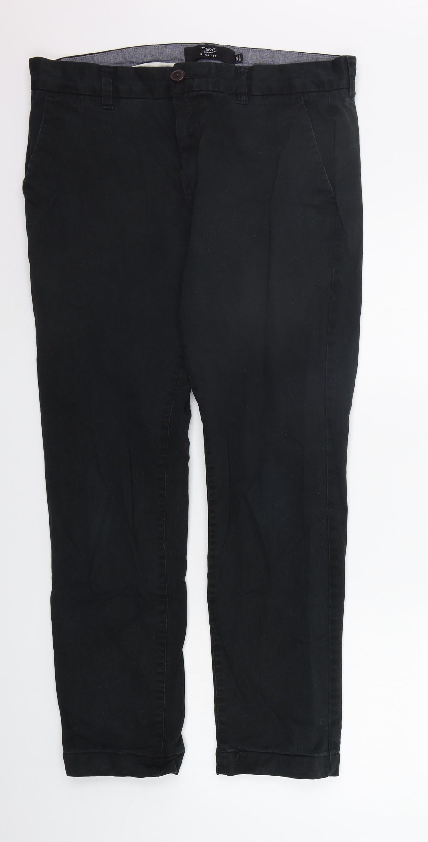 NEXT Womens Black   Trousers  Size 32 in L28 in