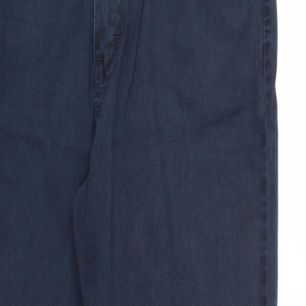 Marks & Spencer Womens Blue   Straight Jeans Size 14 L26.5 in
