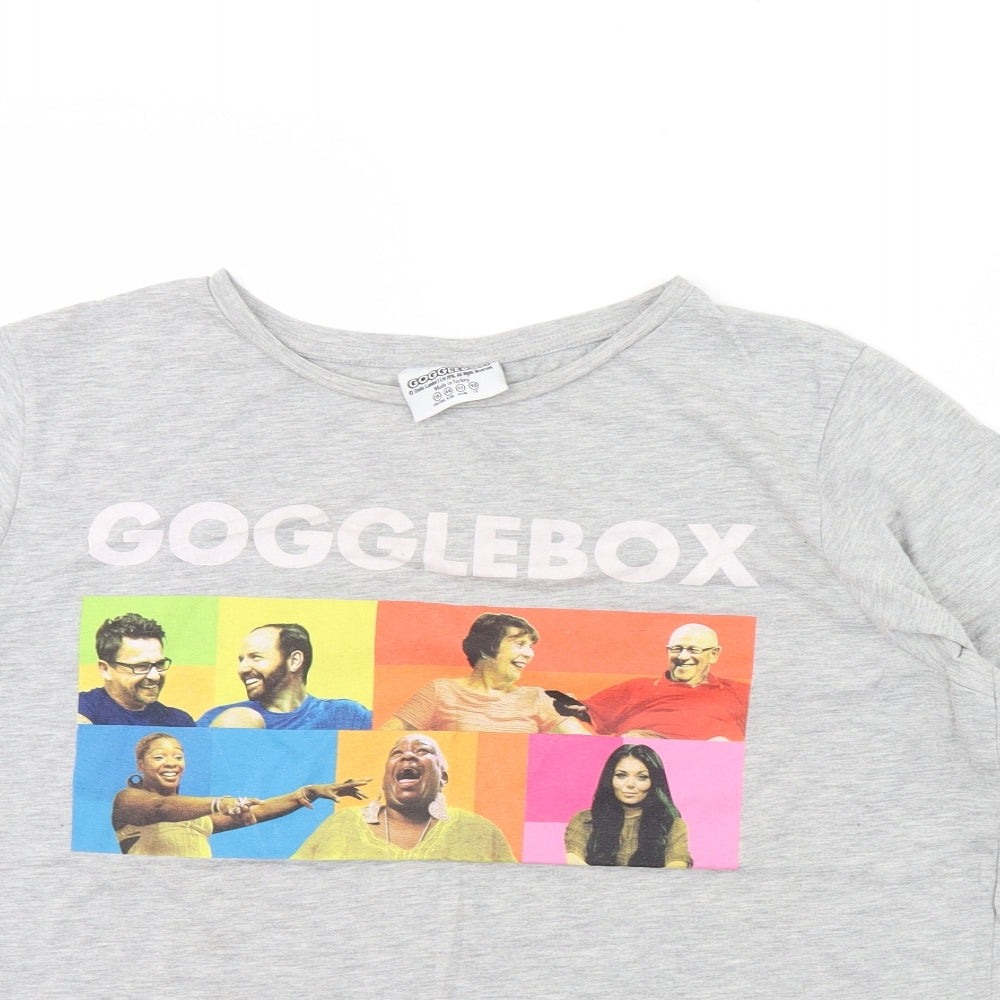 Gogglebox Womens Grey   Tunic Tank Size 16  - Gogglebox