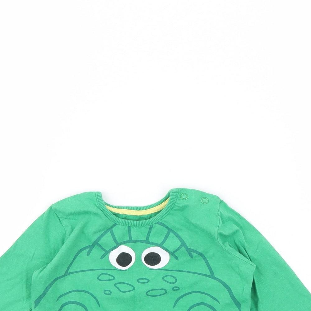 George Baby Green   Pullover Jumper Size 12-18 Months  - Crocodile