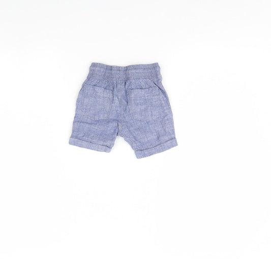 TU Baby Blue  Denim Cropped Trousers Size 12 Months