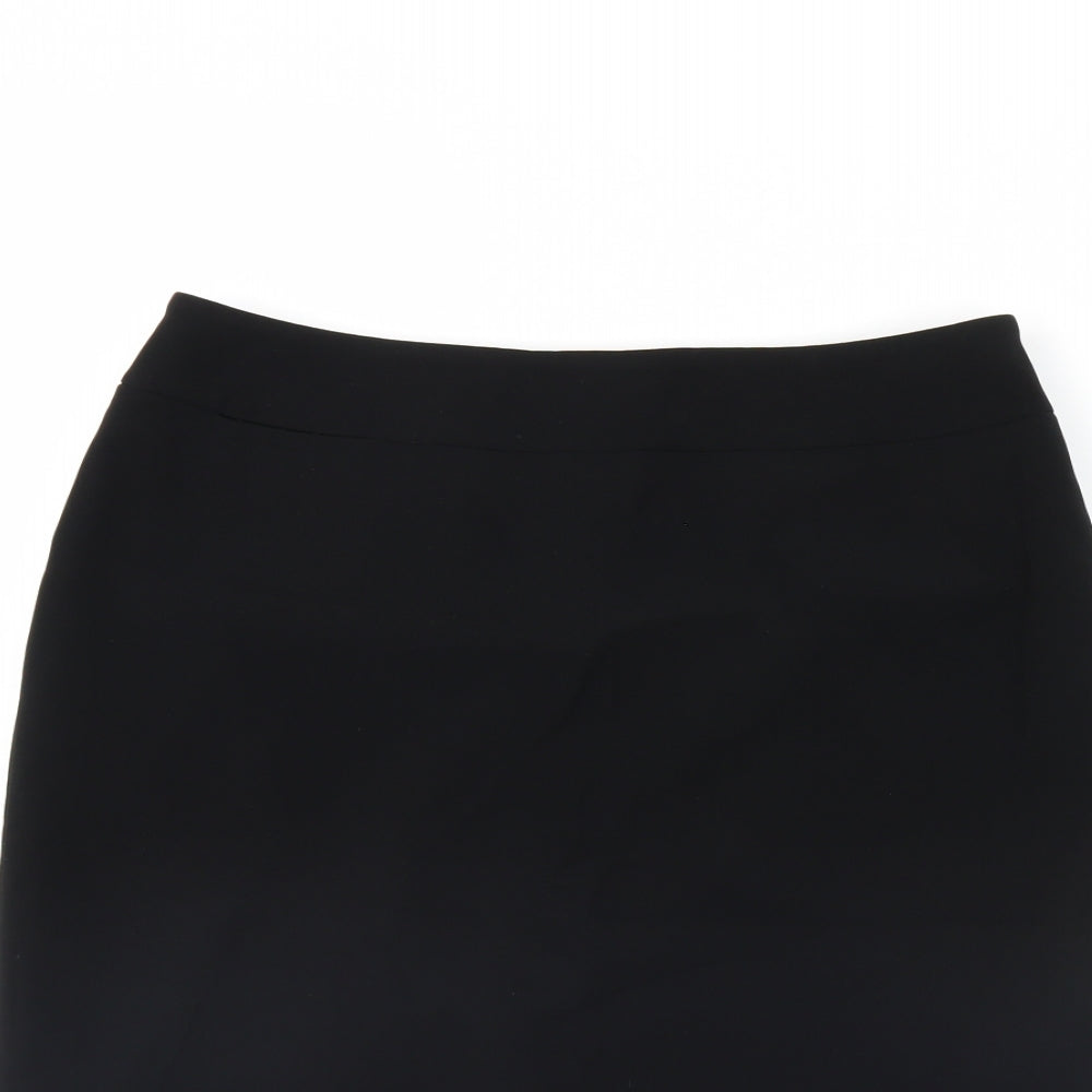 Preworn Womens Black   Straight & Pencil Skirt Size 12