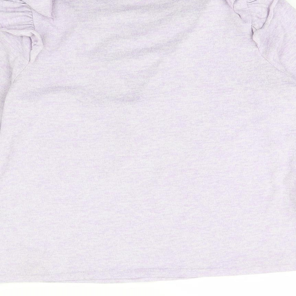George Womens Purple   Pullover Jumper Size L