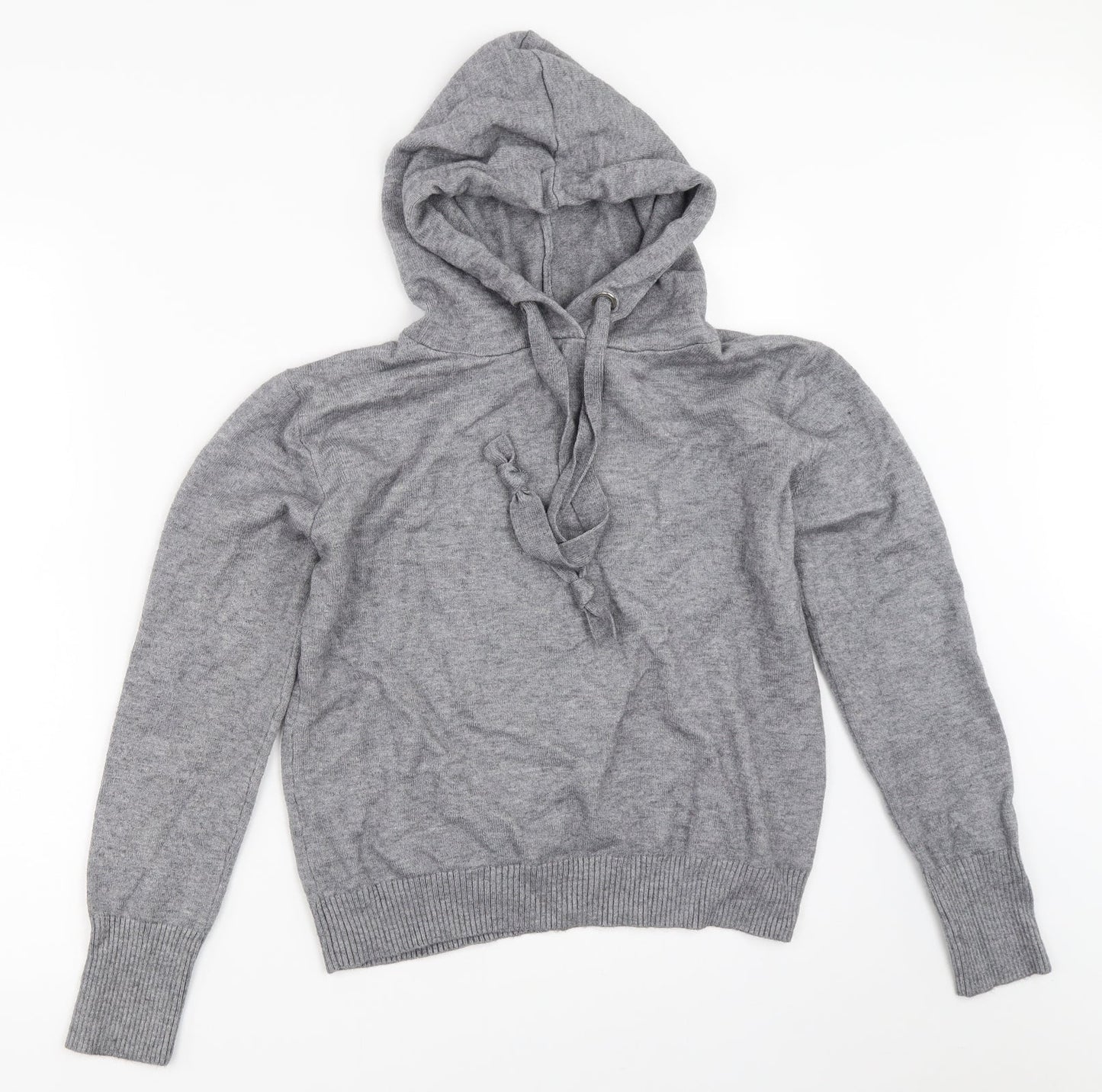 Primark Womens Grey   Pullover Hoodie Size S
