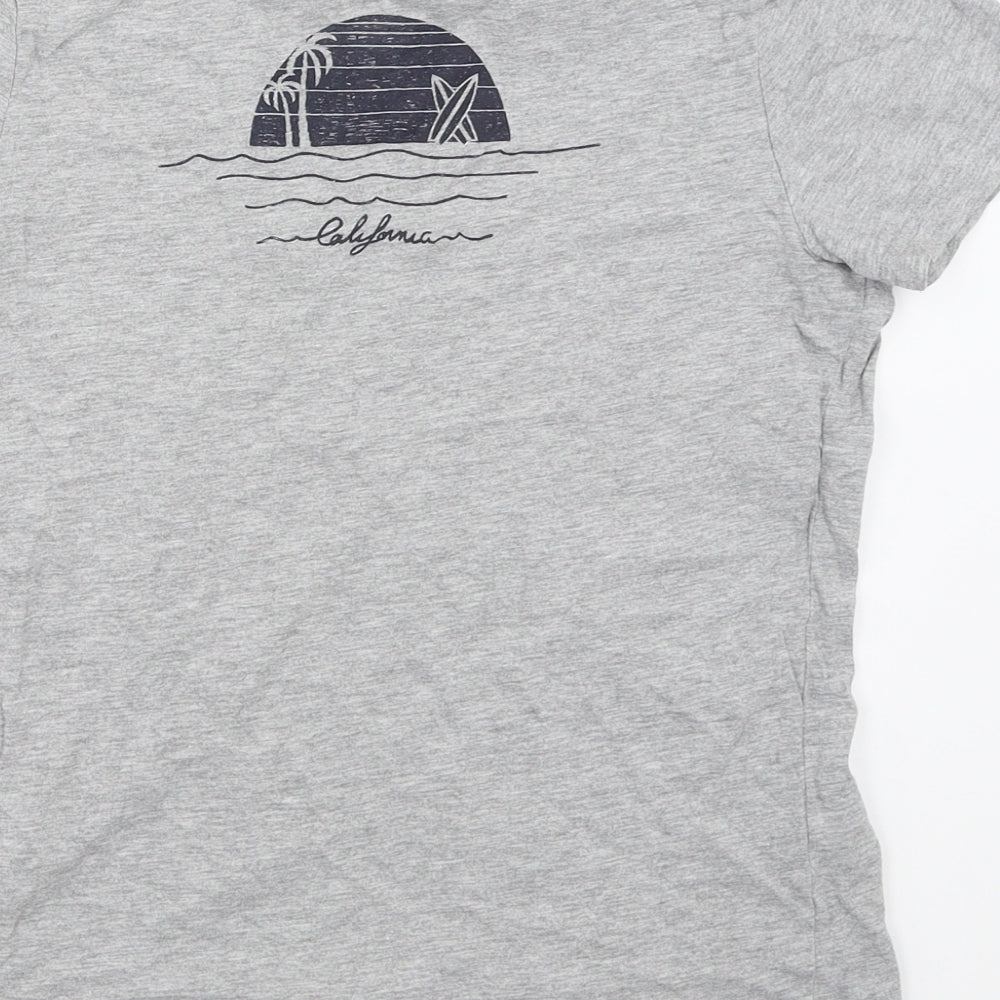 La Redoute Boys Grey   Basic T-Shirt Size 12 Years
