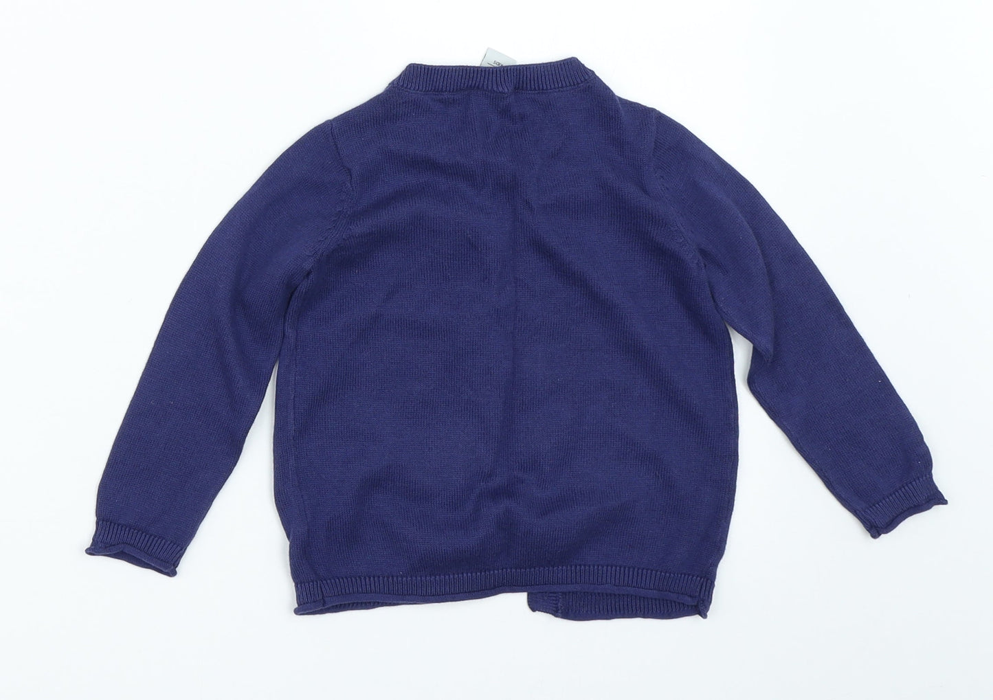 TU Girls Blue   Cardigan Jumper Size 9-12 Months