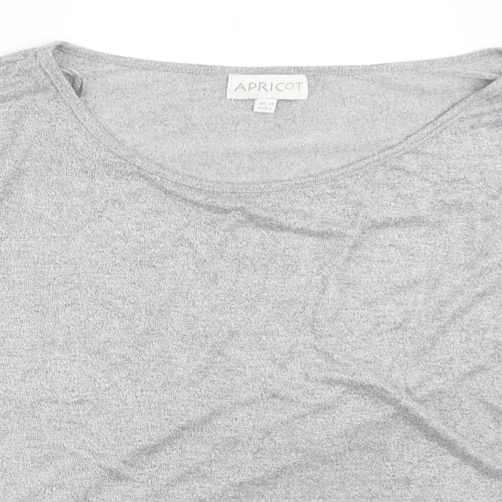Apricot Womens Grey   Pullover Jumper Size 14