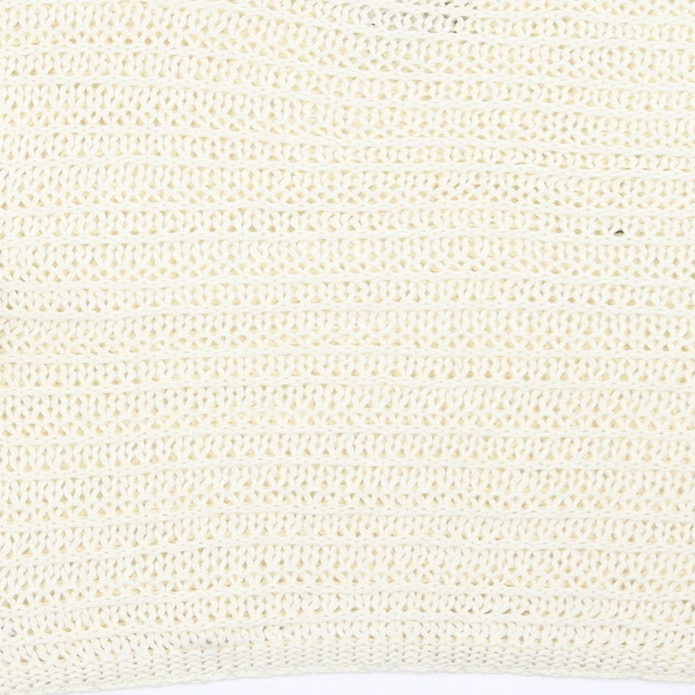 New Look Womens Ivory   Pullover Jumper Size L