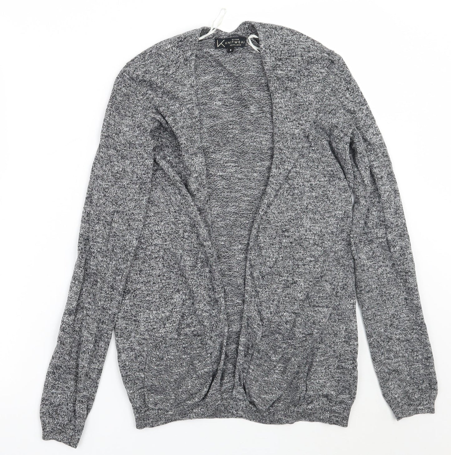Newlook Womens Grey   Cardigan Jumper Size 6
