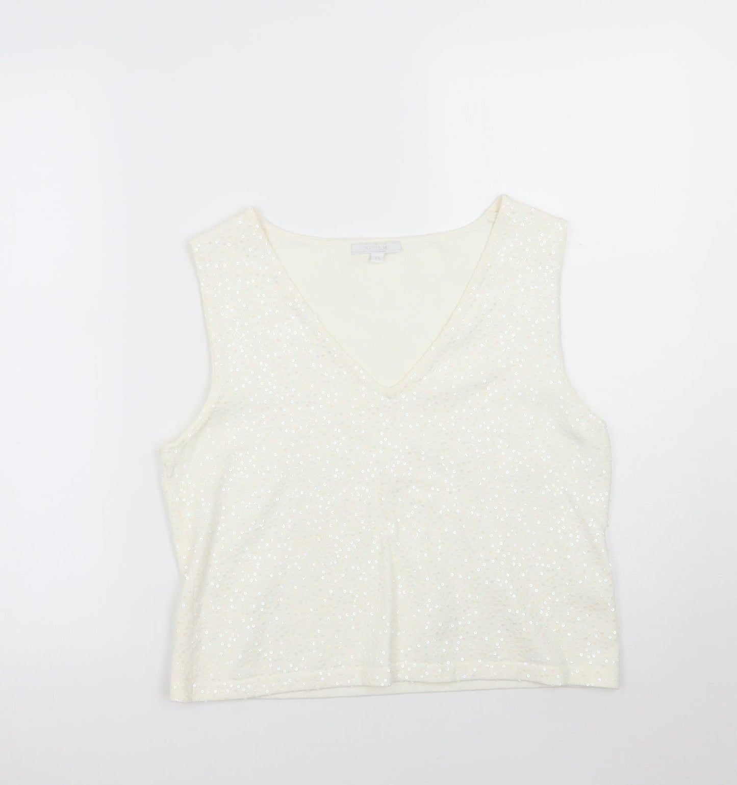 Vortenom Womens White   Basic Tank Size L