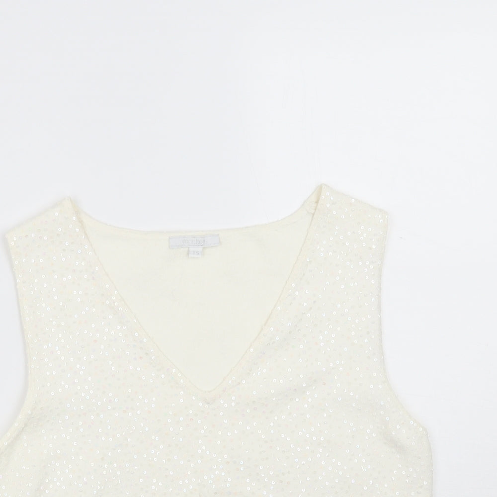 Vortenom Womens White   Basic Tank Size L
