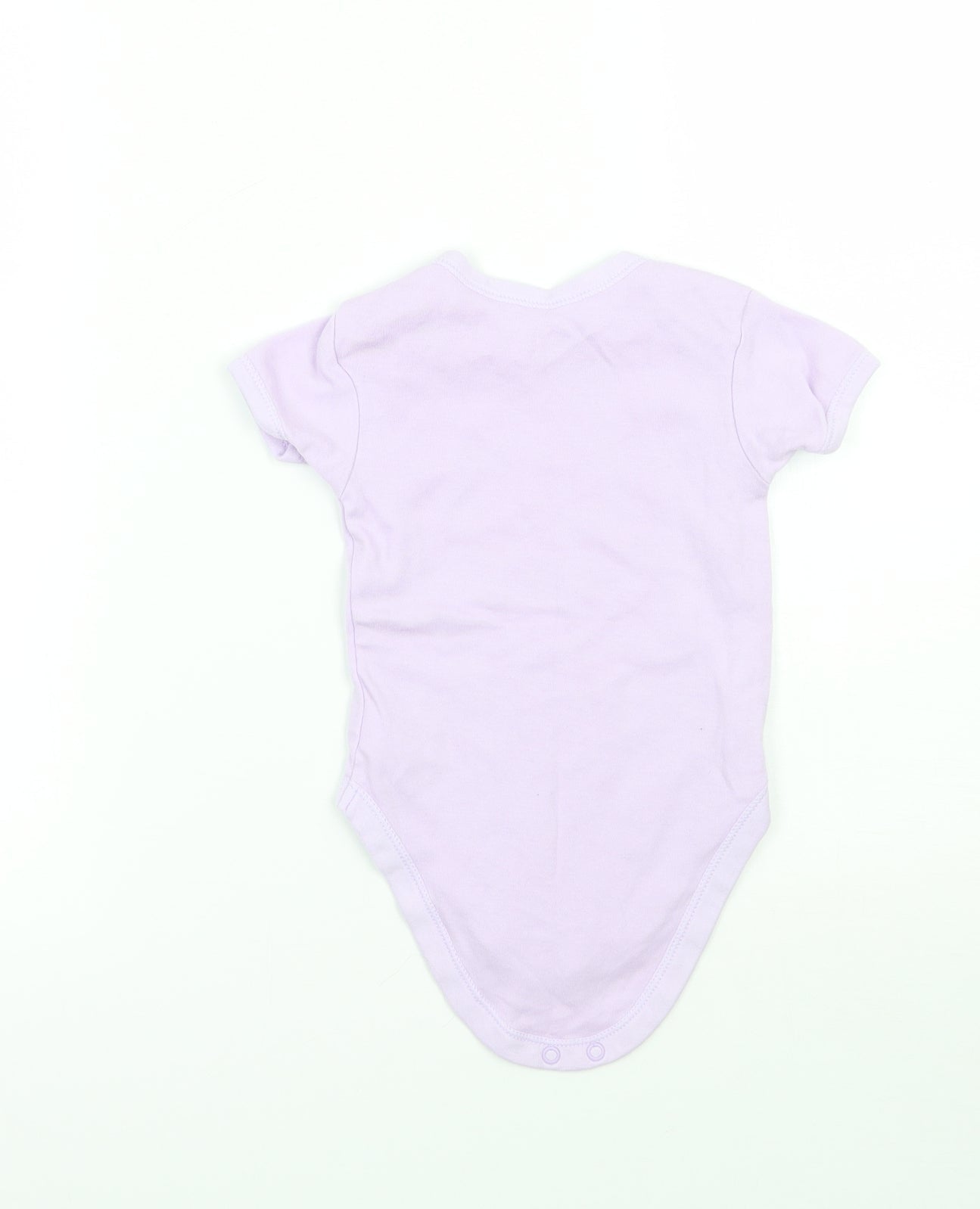 George Girls Purple   Babygrow One-Piece Size 9-12 Months