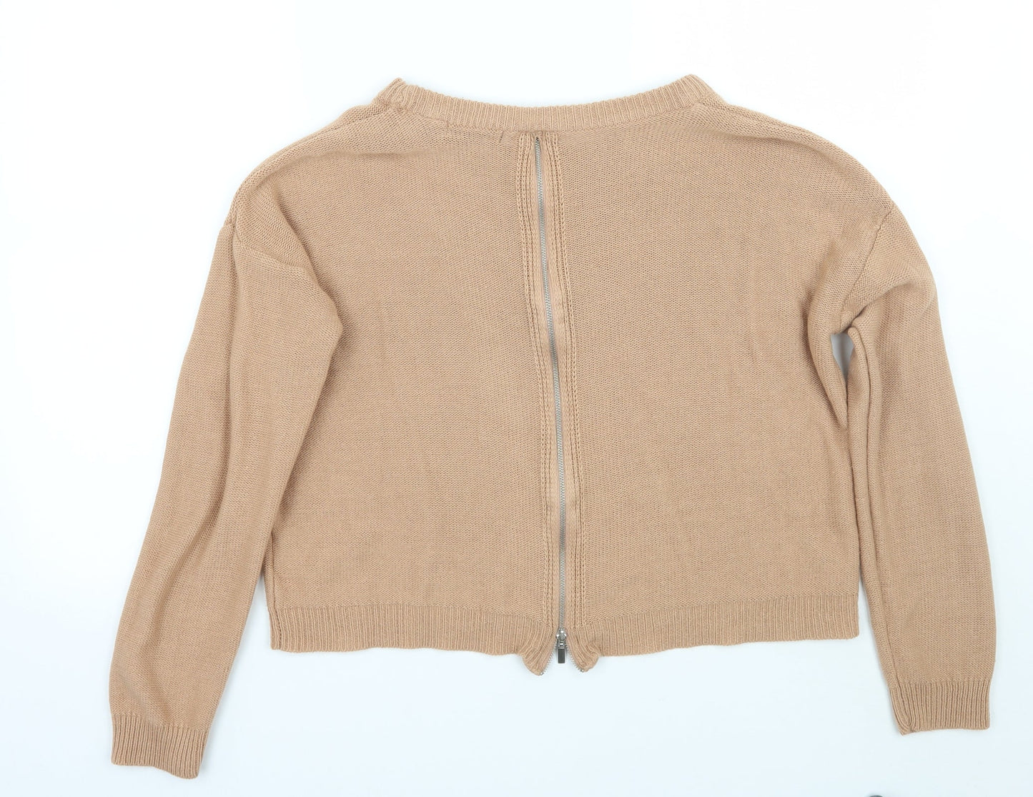 Brave Soul Womens Brown   Pullover Jumper Size S