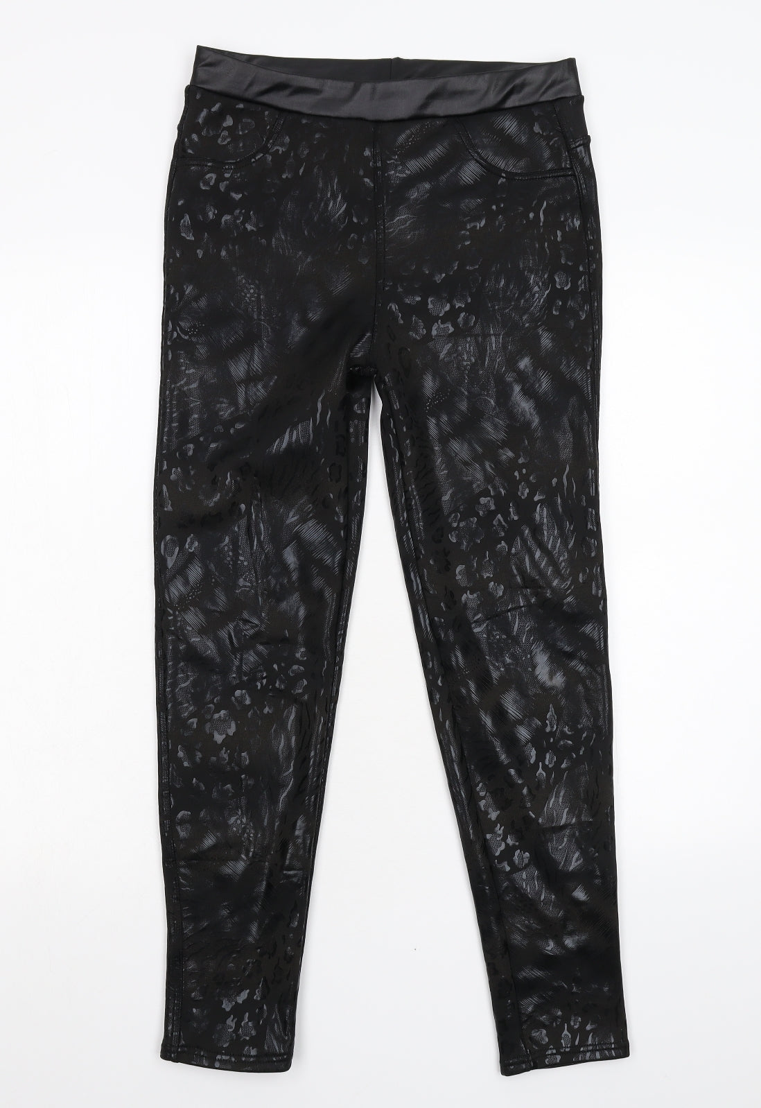 Preworn Womens Black   Carrot Trousers Size 2XL L27 in