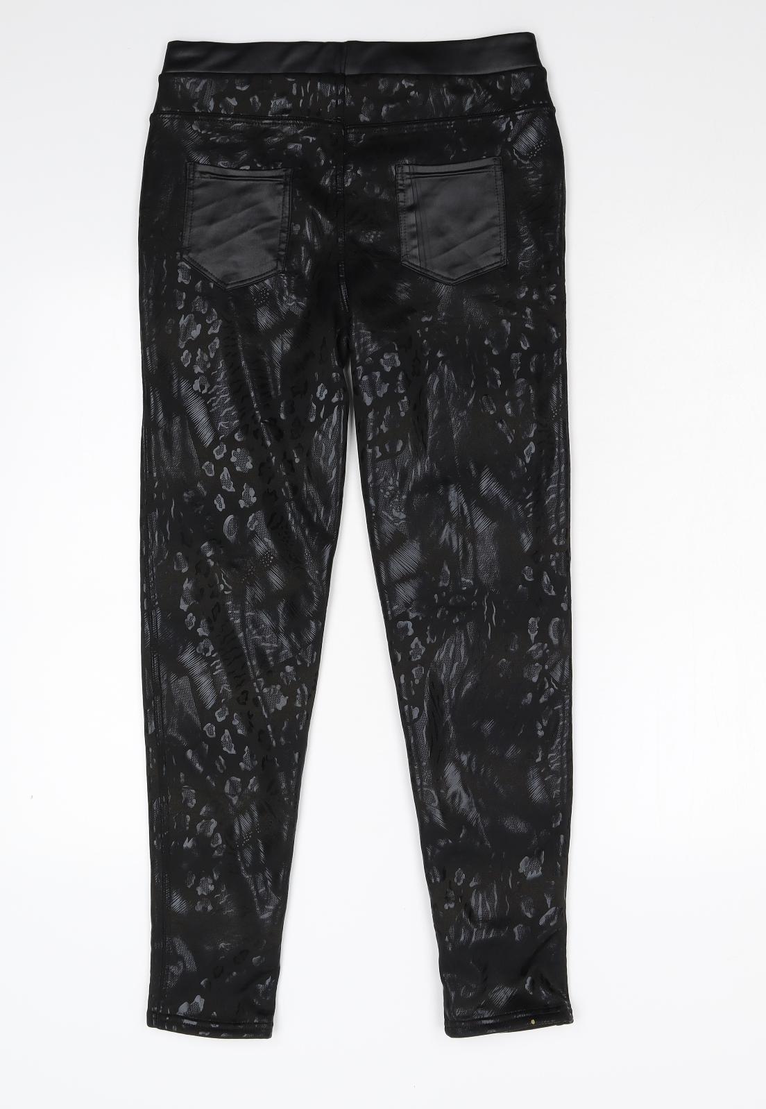 Preworn Womens Black   Carrot Trousers Size 2XL L27 in