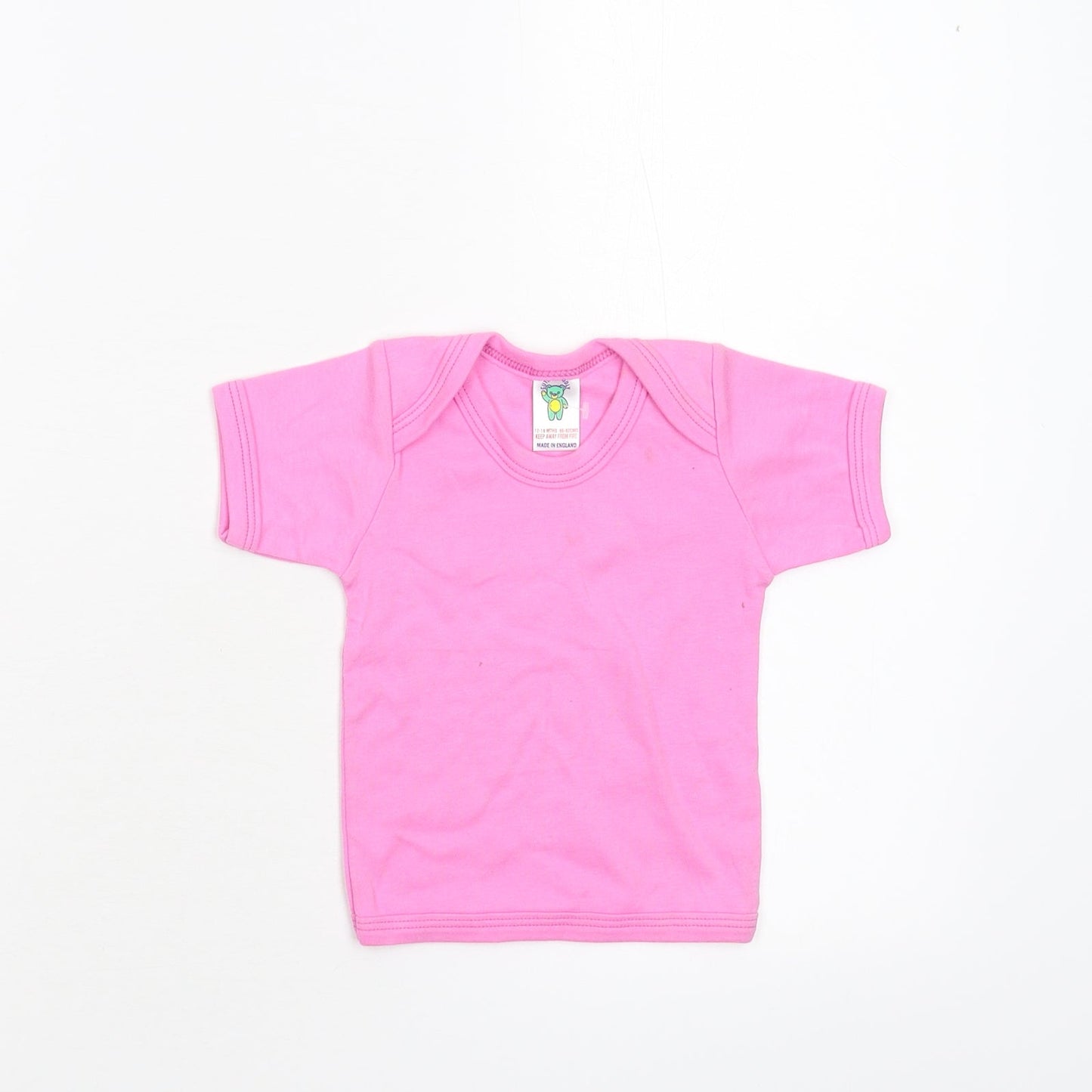Cute & Cuddly Baby Pink   Basic T-Shirt Size 12-18 Months