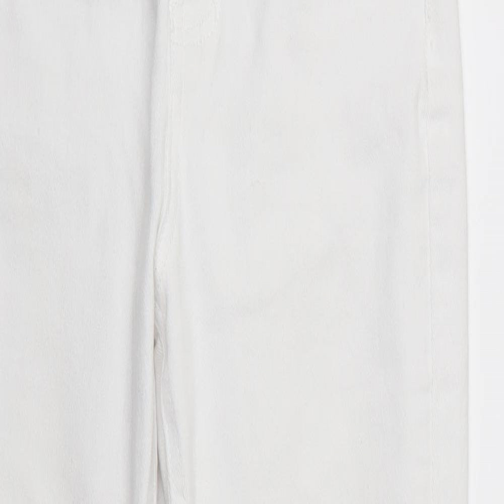 Pretty Little Thing Womens White   Skinny Jeans Size 8 L27 in - Pretty Little Thing