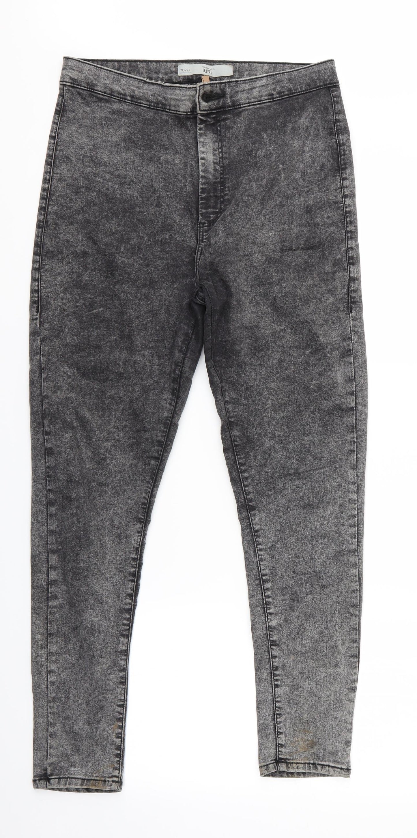Topshop Moto Mens Black   Skinny Jeans Size 32 in L27 in - Topshop Moto Joni