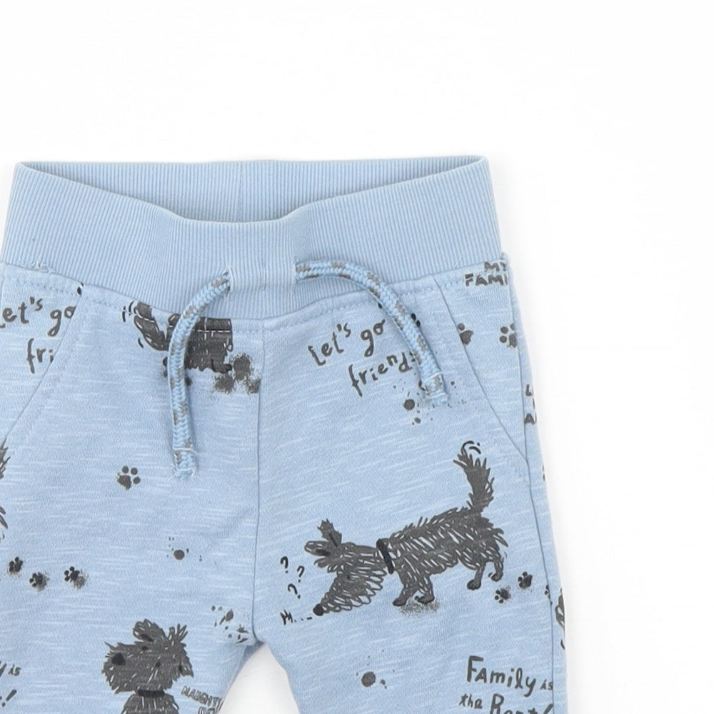 Primark Baby Blue   Jogger Leggings Size 3-6 Months