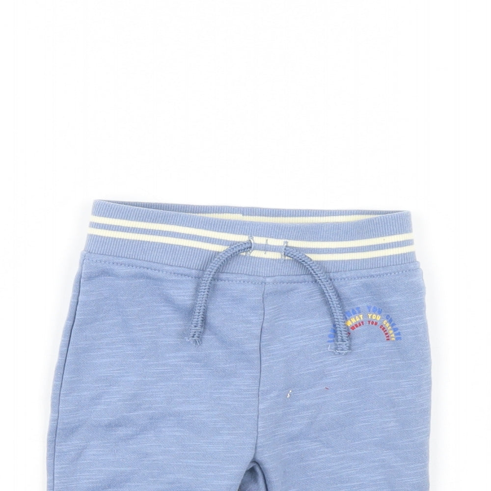 Primark Boys Blue   Sweatpants Trousers Size 6-9 Months