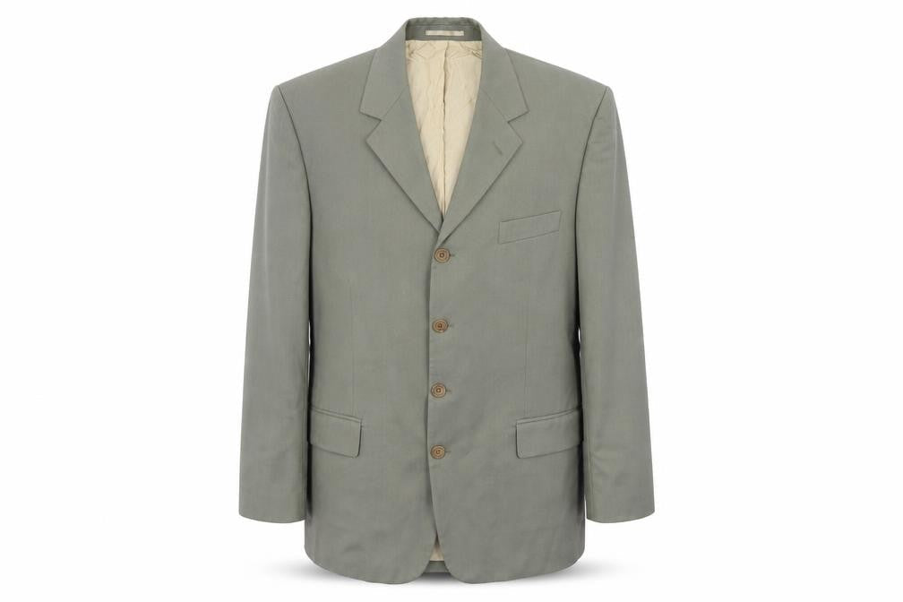 Revere Mens Green   Jacket Suit Jacket