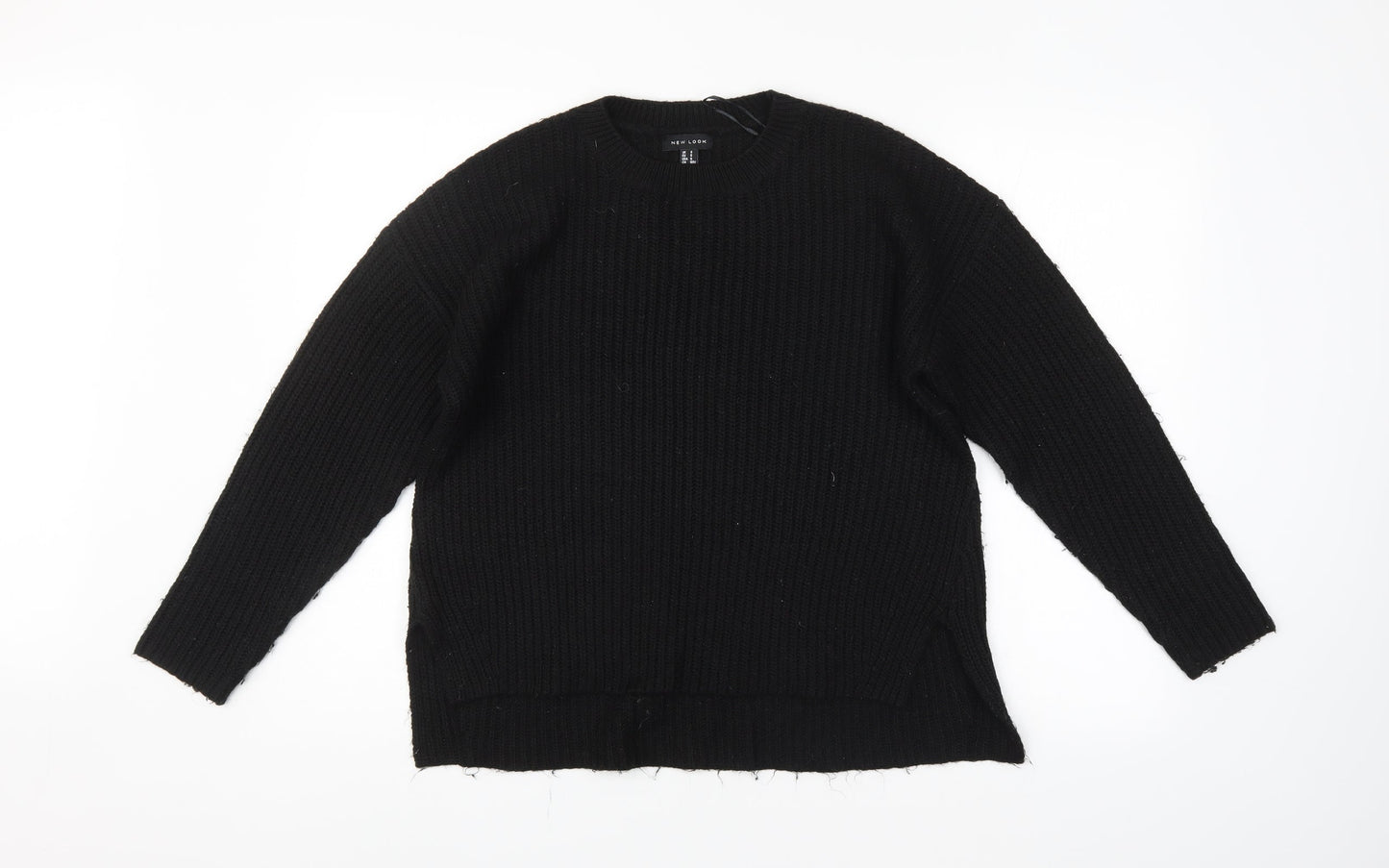 New Look Womens Black   Pullover Jumper Size S