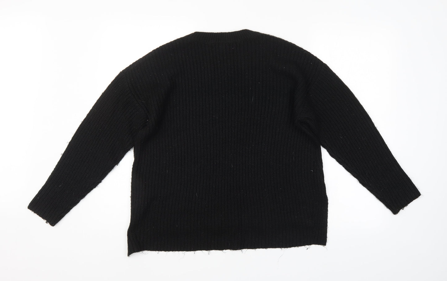 New Look Womens Black   Pullover Jumper Size S