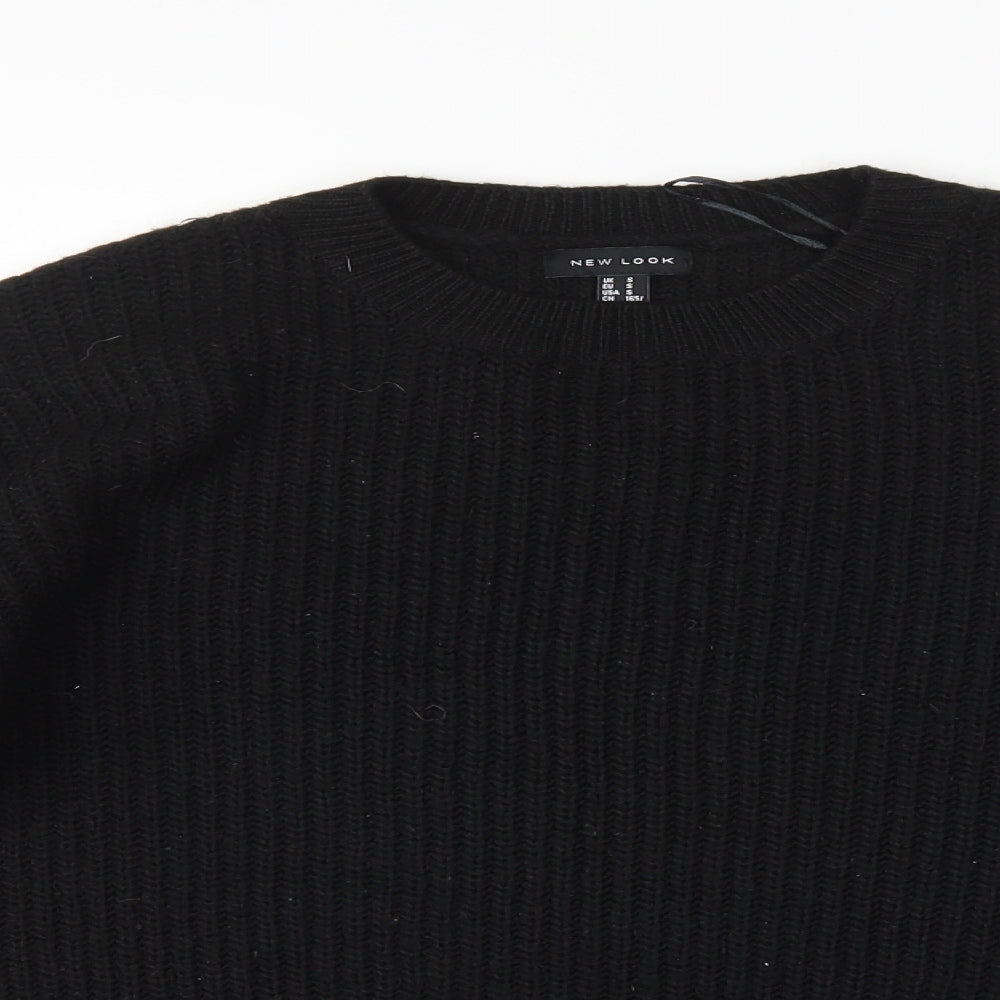 New Look Womens Black   Pullover Jumper Size S