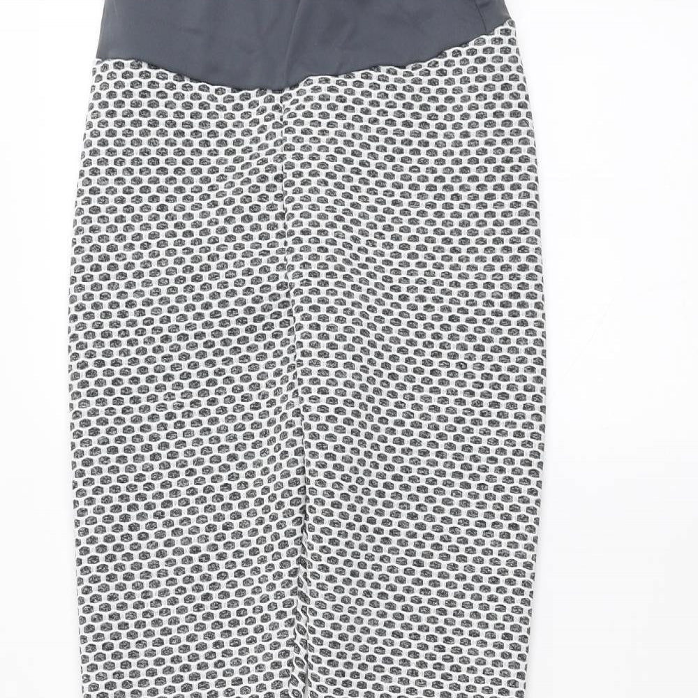 Preworn Womens White   Jogger Leggings Size S L25 in