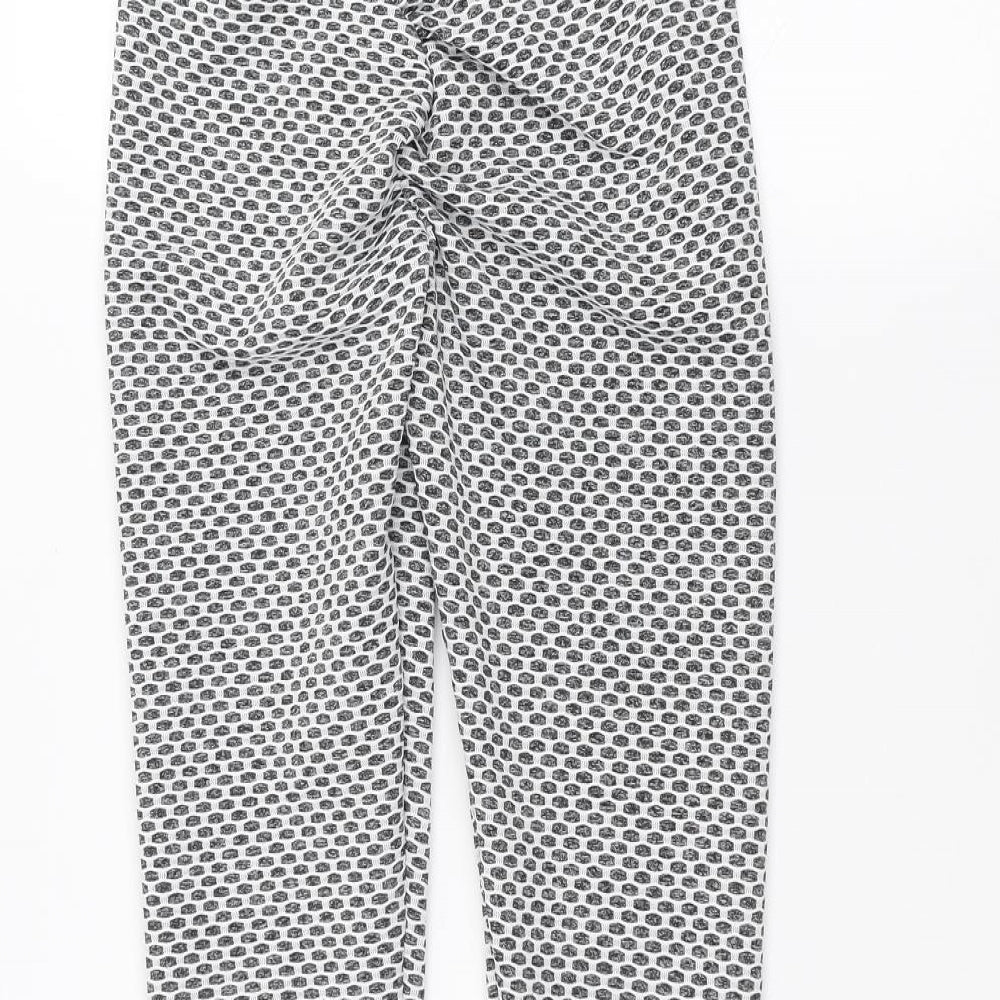 Preworn Womens White   Jogger Leggings Size S L25 in