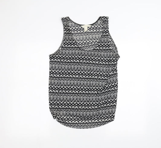 H&M Womens Black   Basic Tank Size M