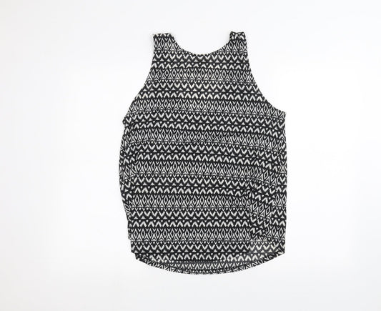 H&M Womens Black   Basic Tank Size M